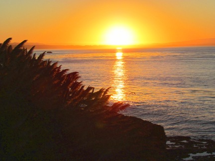 Sunset over Monterrey Bay