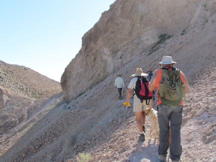 hiking to the Indian Camp near Senator Wash