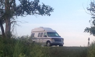 Camped at Lake Elk City, OK